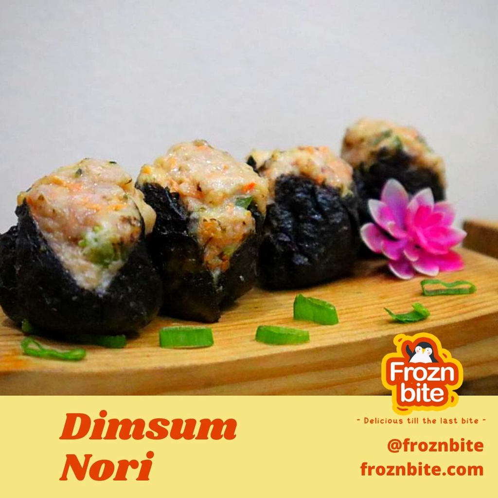 

FROZNBITE DIMSUM NORI RUMPUT LAUT