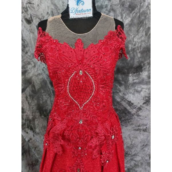 Gaun Merah Preloved