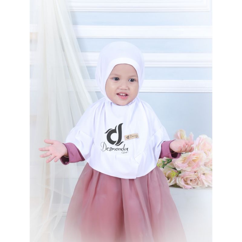 JILBAB ANAK AMIRA USIA 3-6 / KERUDUNG ANAK / HIJAB ANAK