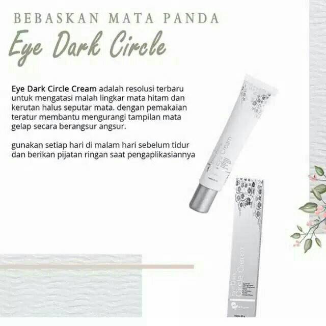 MS GLOW EYE DARK CIRCLE CREAM / KRIM KANTUNG MATA PANDA GARIS HALUS MSGLOW SKINCARE ORIGINAL