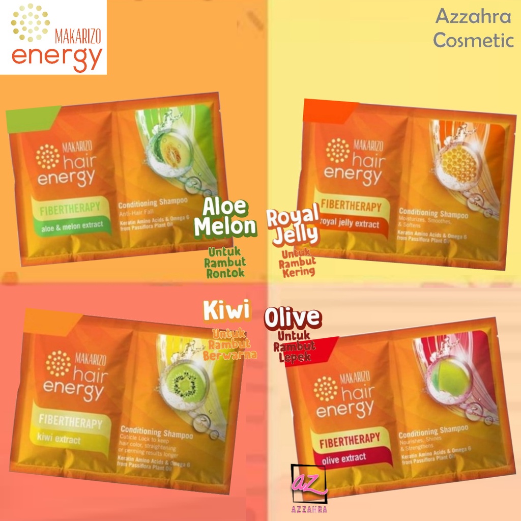 Makarizo Hair Energy Shampoo Sachet 10mL (2x5ml)