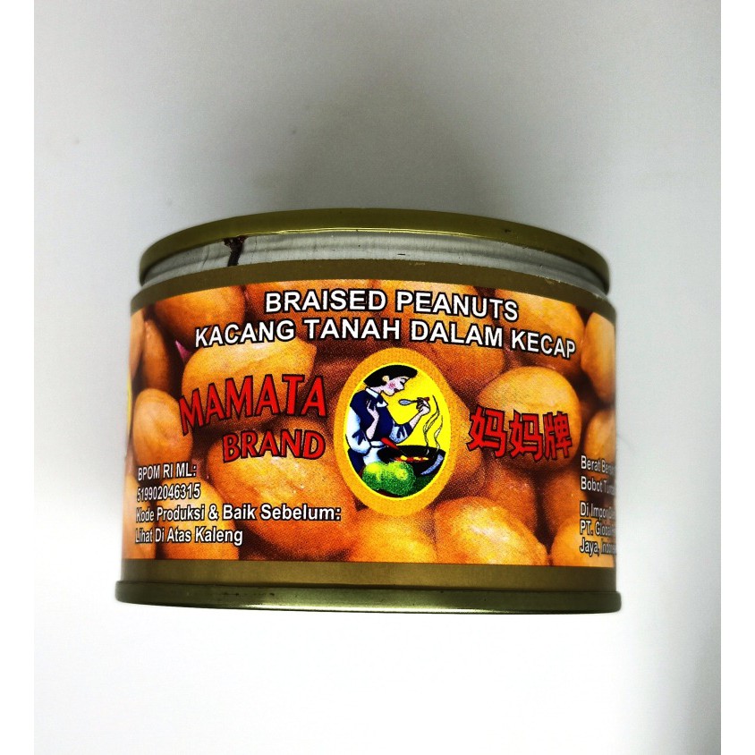 

Kacang vegetarian MAMATA 170gr