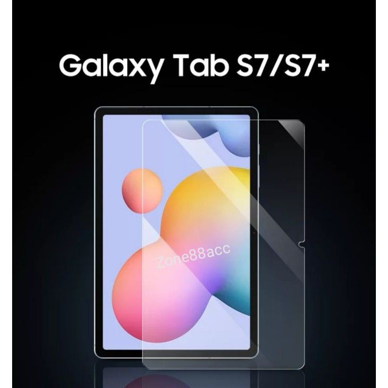 Samsung Tab S7 Plus S7plus T970 T975 T976B T870 T875 T876B Antigores Tempered Glass Screen protector