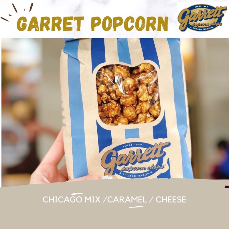 

GARRETT POPCORN CHICAGO/CARAMEL/CHEESE
