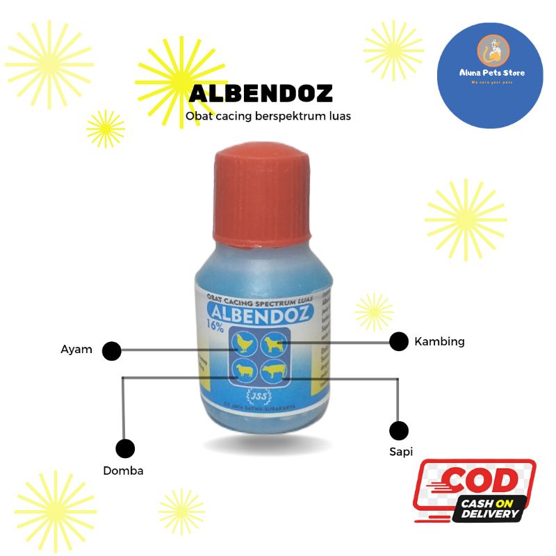 ALBENDOZ OBAT CACING HEWAN TERNAK