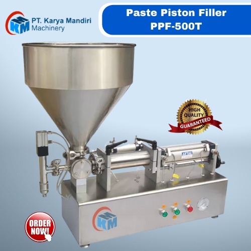 Mesin Paste Piston Filler PPF-500T Mesin Pengisi Cairan Kental Pasta Cream