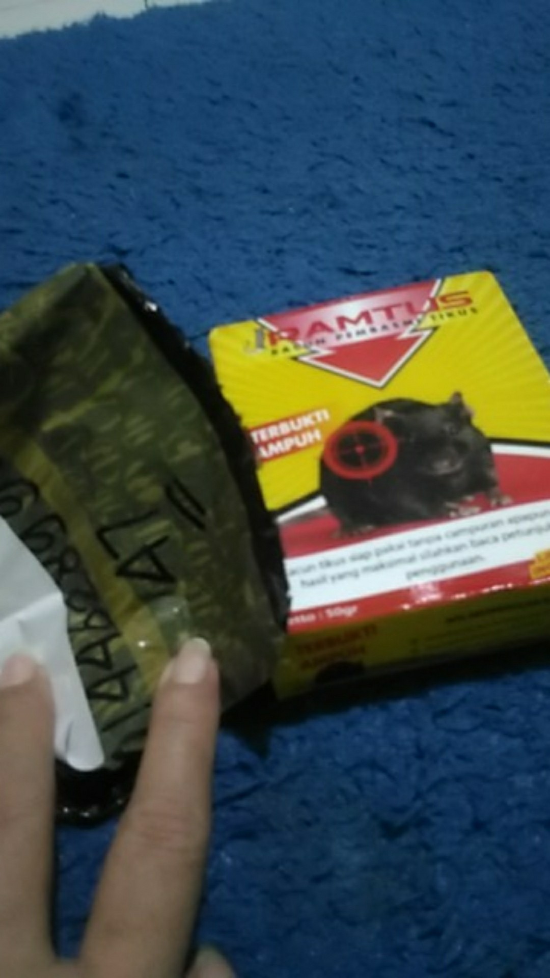 Ramtus Obat Racun Tikus Langsung Mati Kering Tidak Bau Sangat Ampuh Racun Pembasmi Tikus 1 Pack