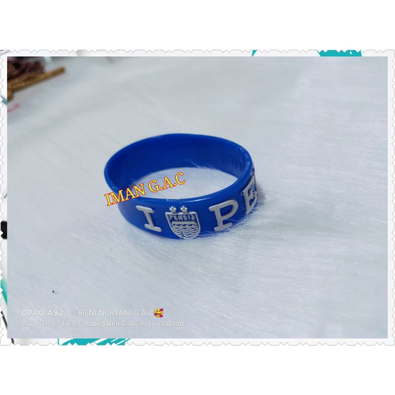 gelang karet persib bandung