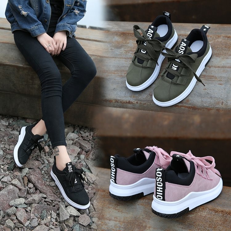 RYS - Versatile Lendty Sepatu Sneakers Korea Fashion Casual/Sekolah - Ori Import