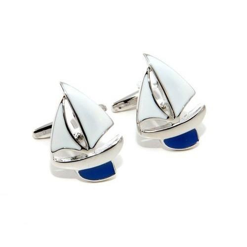 Cufflink Sail Boat Cufflink