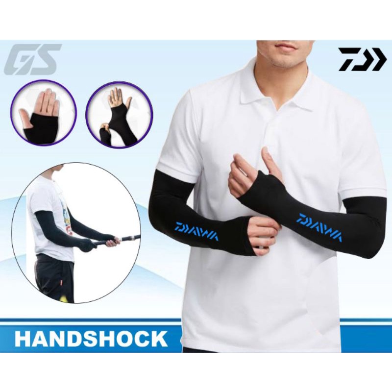 Daiwa Sarung Tangan Mancing manset lengan arm Sleeve uv protection