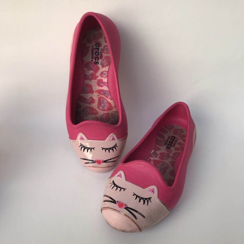 [Preloved] Sepatu CROCS GIRL asli Jerman usia 3-4 th