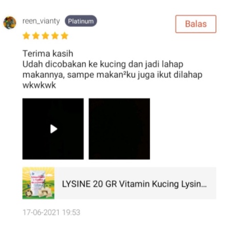 LYSINE TOPLES - Lysine Kucing Vitamin Gemuk Kucing Vitamin Nafsu Makan Imun Kucing