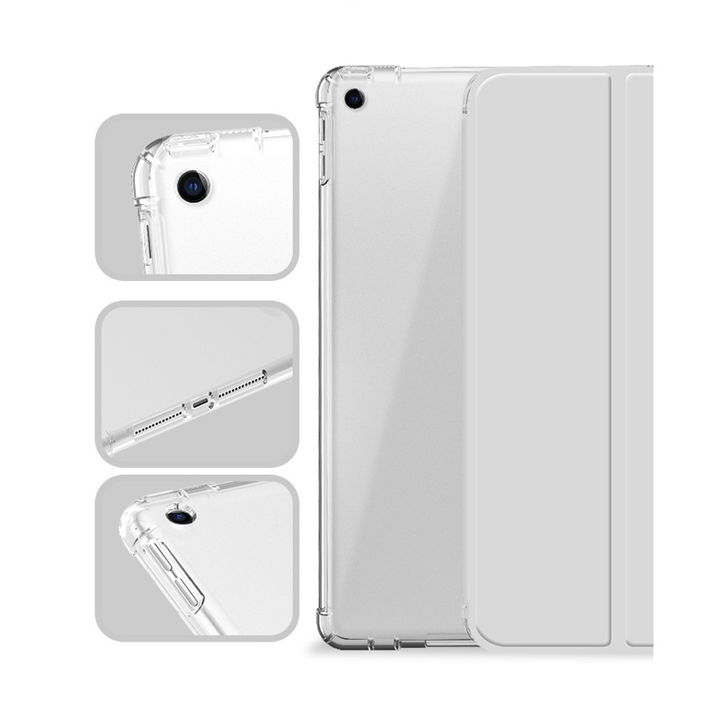 【COD Tangding】IPad 9.7 Air/Air2/Air3 IPad Cover Slim Smart Case Flexible Soft Silicone Soft Back Cover