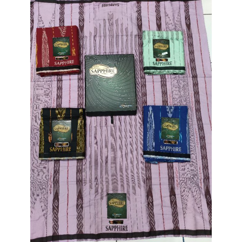 Sarung Sapphire || Sarung tenun || sarung sapphire jacquard