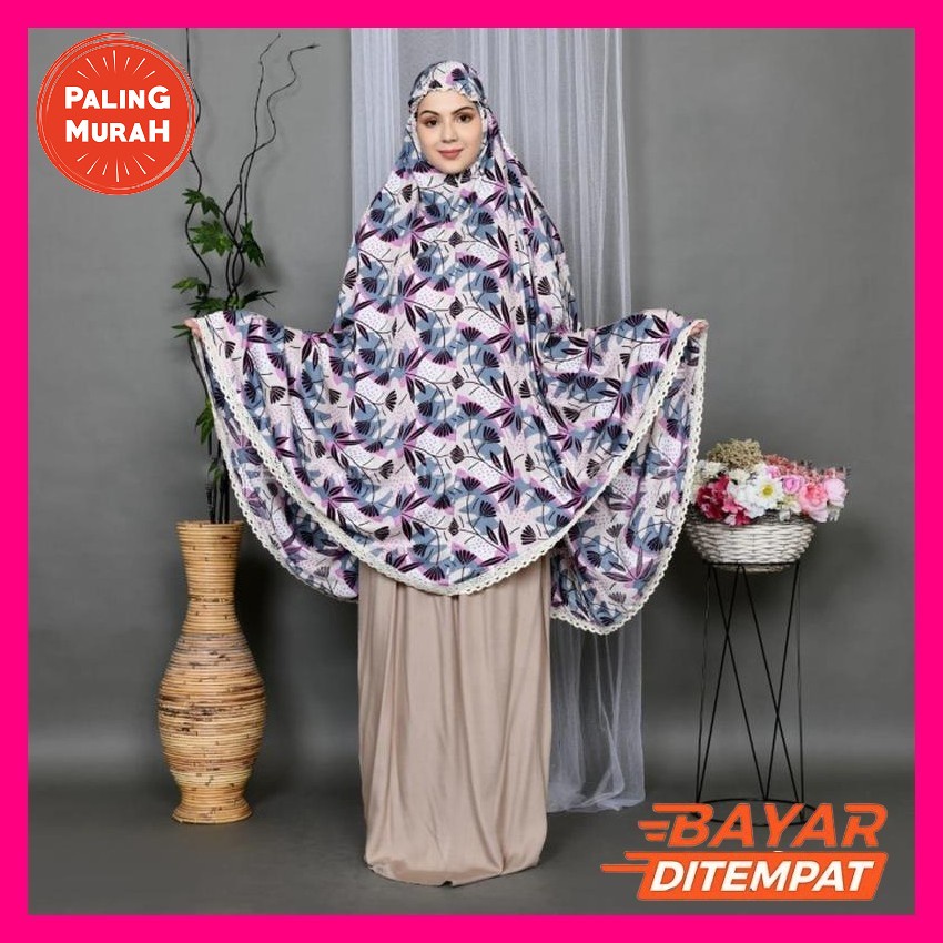 Mukena Sutra Irma-Mukena Sutra Semi Warna-Mukena Sutra Warna-Mukena Sutra Bordir-Mukena Sutra -Muken