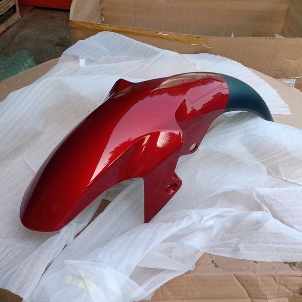 spakbor depan vixion new NVL warna merah marun