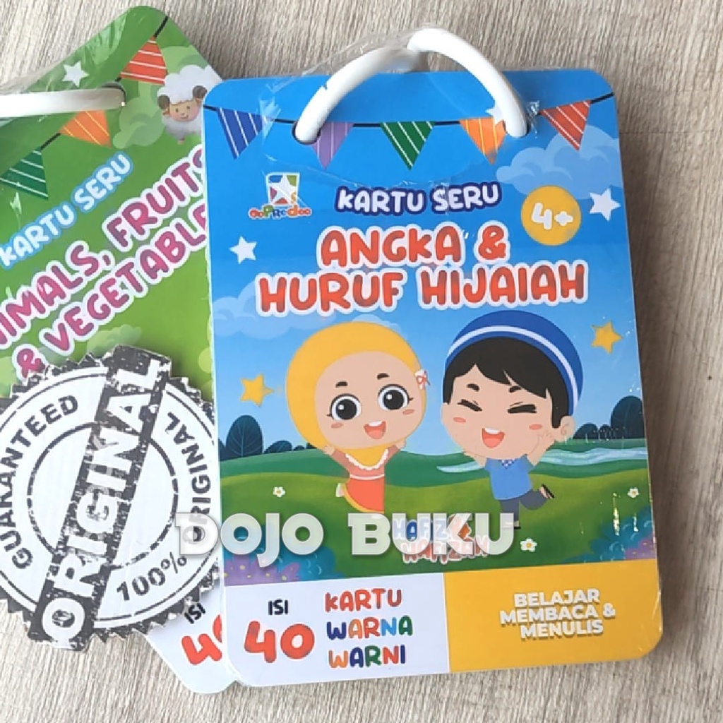 Buku Kartu Seru Hafiz Hafizah - Angka &amp; Huruf Hijaiah