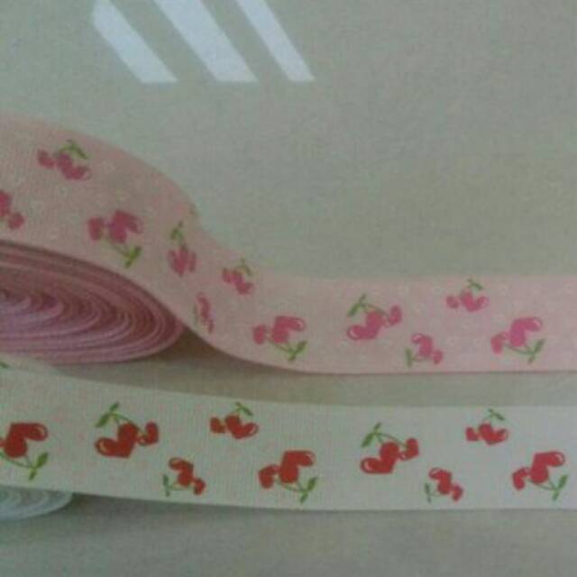 

Pita grosgrain 1" cherry hati