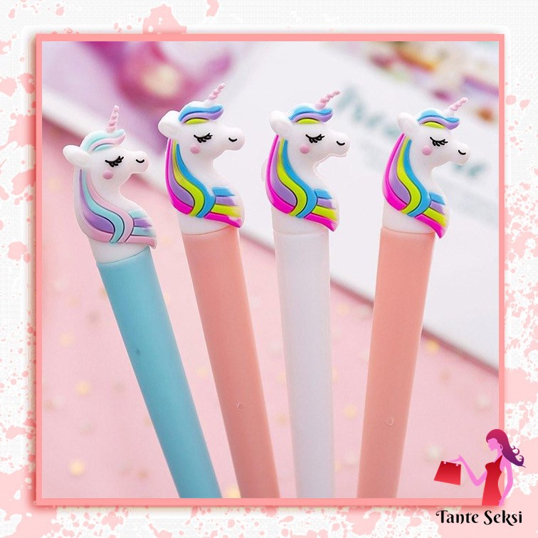 

Alat Tulis Bolpoin Karakter Pulpen Elegant Unicorn Pena Ballpoint Lucu Unik ATK Sekolah