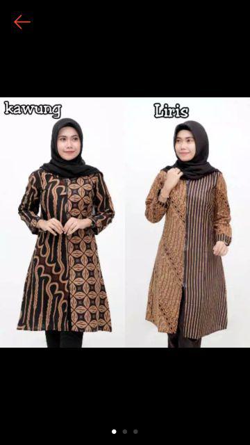 Atasan Batik Dolby Dolbi Dobby Doby Tenun Sutra Tulis Halus Katun Atbm Baron ,sarombit Atasan