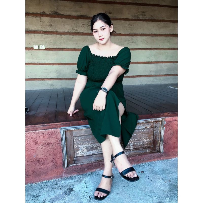 DRESS SABRINA JUMBO/ ELSA DRESS BIG SIZE