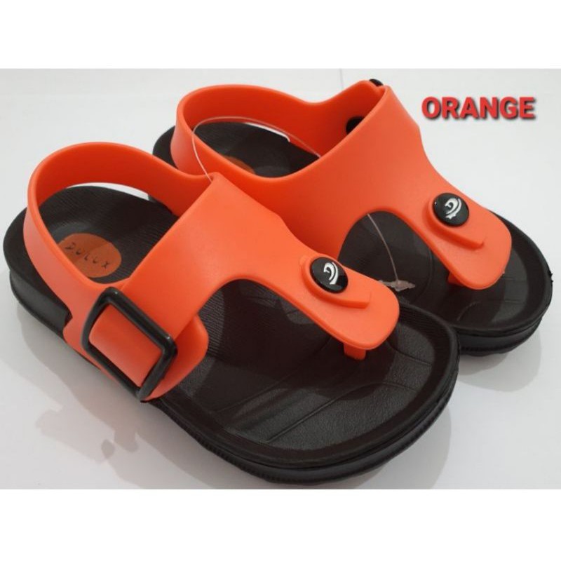 DX-213D-GN Sandal Karet Jepit Anak Tali Belakang Merek Dulux Ukuran 24-29