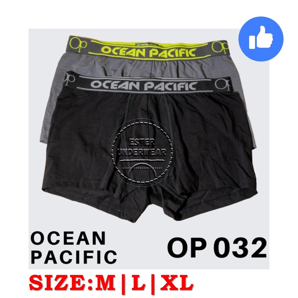 Celana Boxer Pria Ocean Pacific OP 032 isi 2 Pcs/Pack