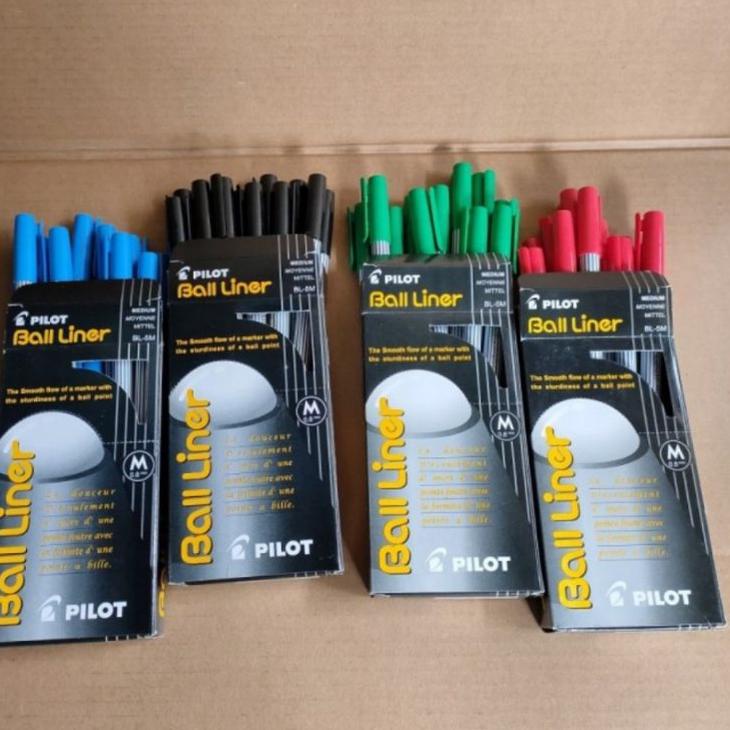 

NEW ARRIVAL !!! 5.5 Pulpen pilot Ball Liner 0.8mm ( 12 pcs ) [KODE 5]
