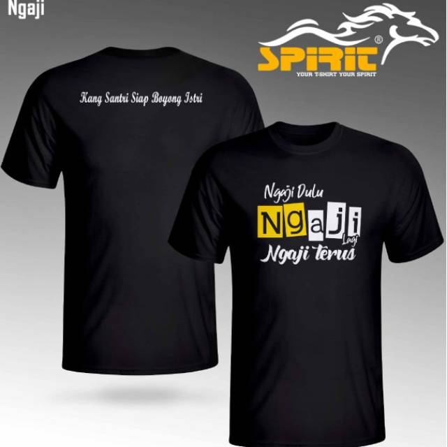 Kaoa Kang Santri | kaos ngaji terus | kaos distro santri