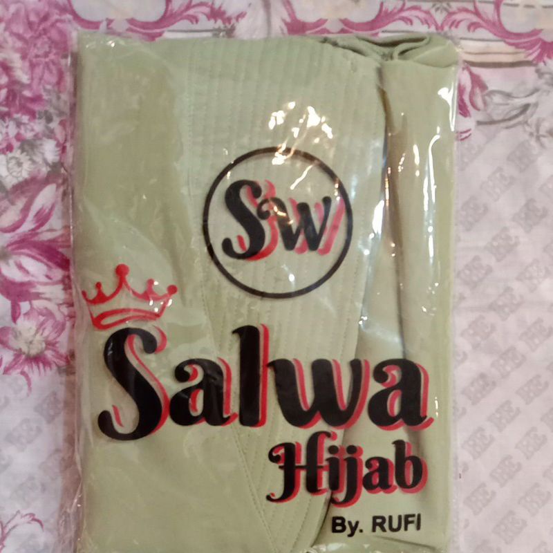 TERBARU!! KHIMAR 2LAYER BERSWAROSKY CHANEL-Min muda/pupus