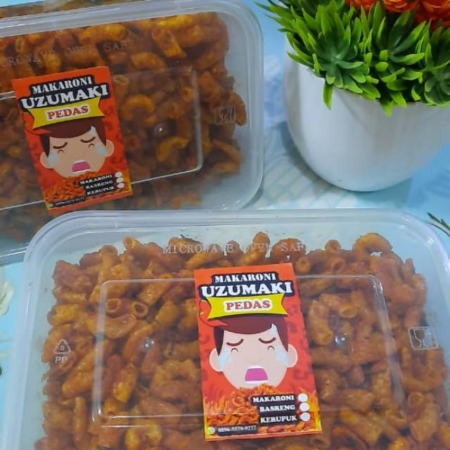 

Makaroni uzumaki krispi/toples