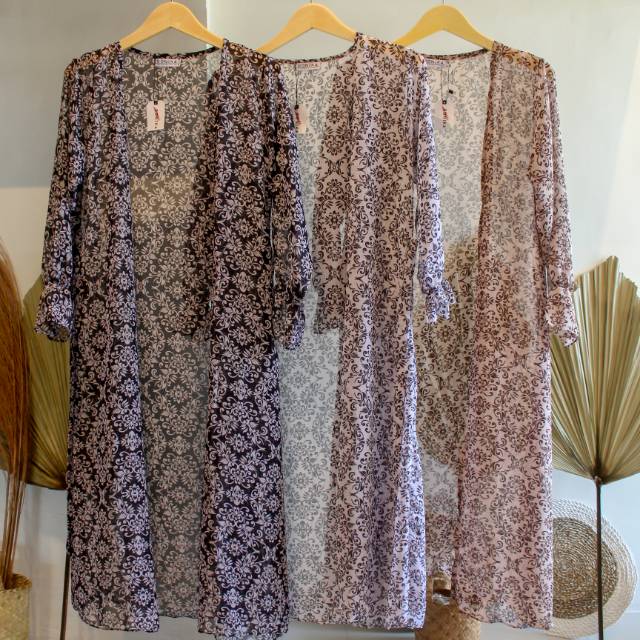 NARAYA Long outer chiffon | outer sifon atasan wanita
