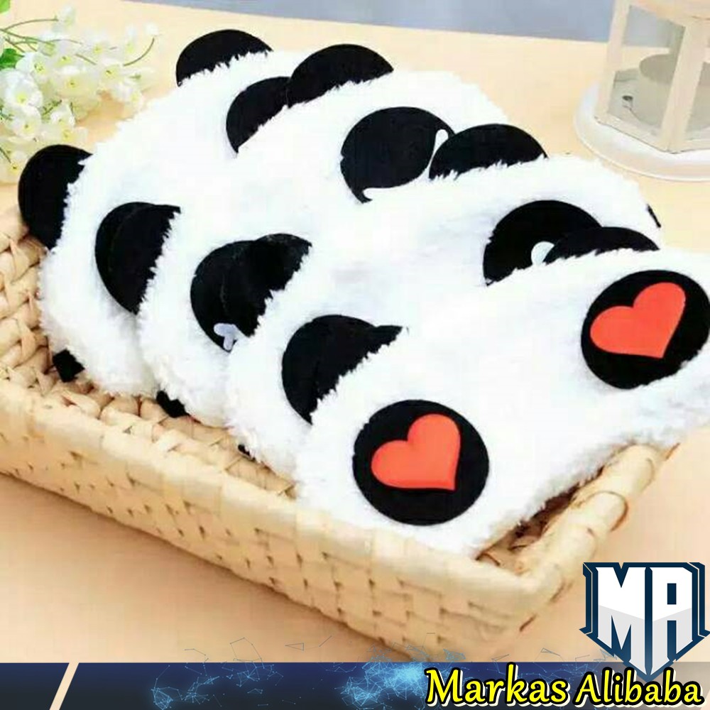 PENUTUP MATA TIDUR / PENUTUP MATA KARAKTER PANDA / PENUTUP MATA SLEEPING