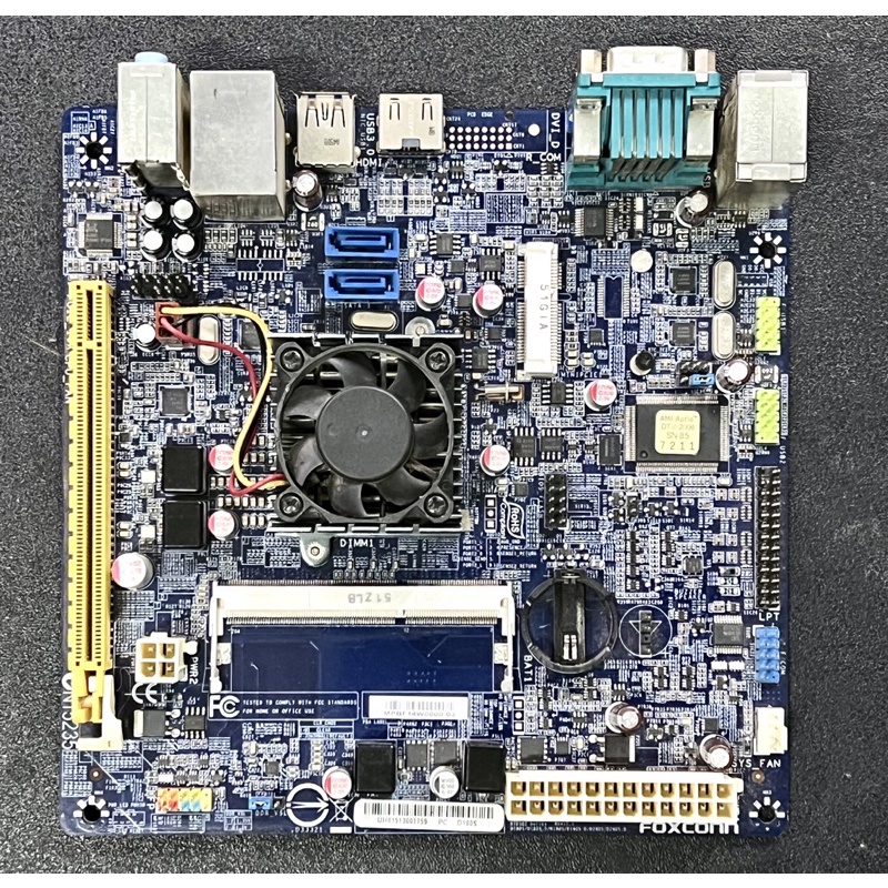 Motherboard Intel Atom Foxconn Sodimm DDR3 HDMI Second