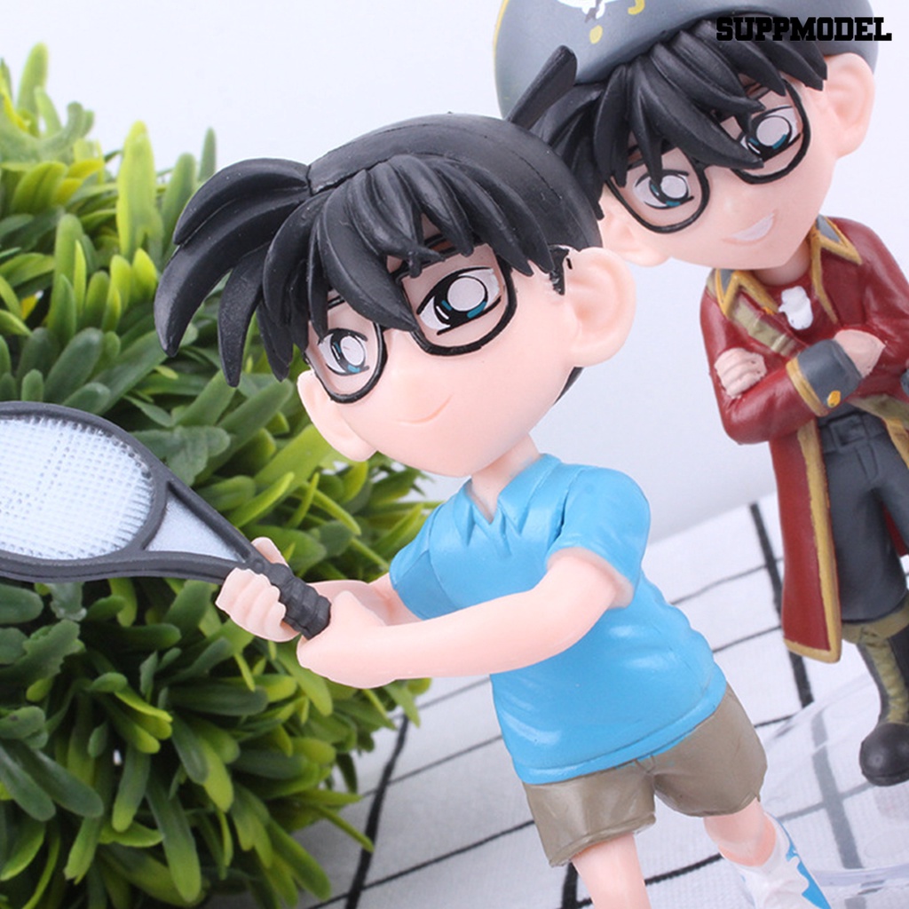 5 Pcs Action Figure Detektif Conan Tahan Karat Untuk Dekorasi