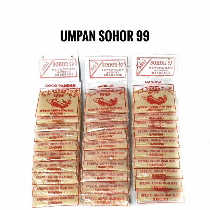 Umpan Bintang Mas Sohor 99
