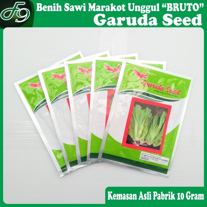 Benih Bibit Sawi Pahit Unggul Marakot Bruto 10 Gram Garuda Seed