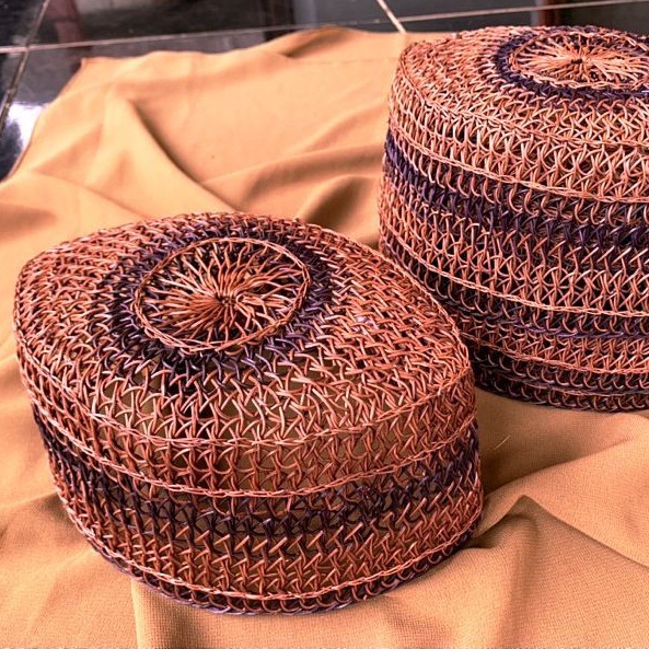 peci akar rotan/songkok rotan ala gusdur/songkok habib bahar