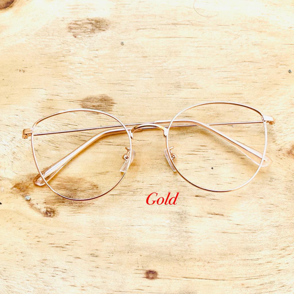 NEW Kacamata Photocromic Wanita Pria Berubah Warna 6073 Frame Optik Vintage Fashion Import Korean