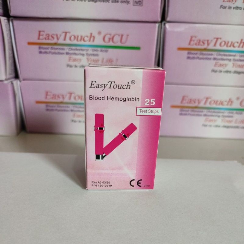 Easy Touch Strip Tes Hemoglobin Isi 25 / Stik Hemoglobin / Strip HB