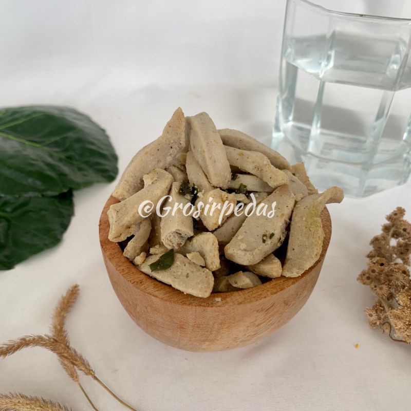 

Basreng Original daun jeruk Premium 100grm Gurih Asin Murah Medan Mantap Enak