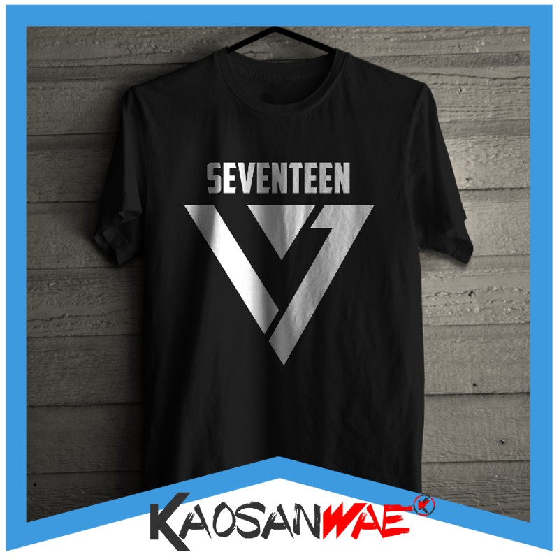 Kaos KPop Seventeen Musik Boys Band SVT Korea Size S M L XL XXL JUMBO XXXL Tshirt KaosanWae