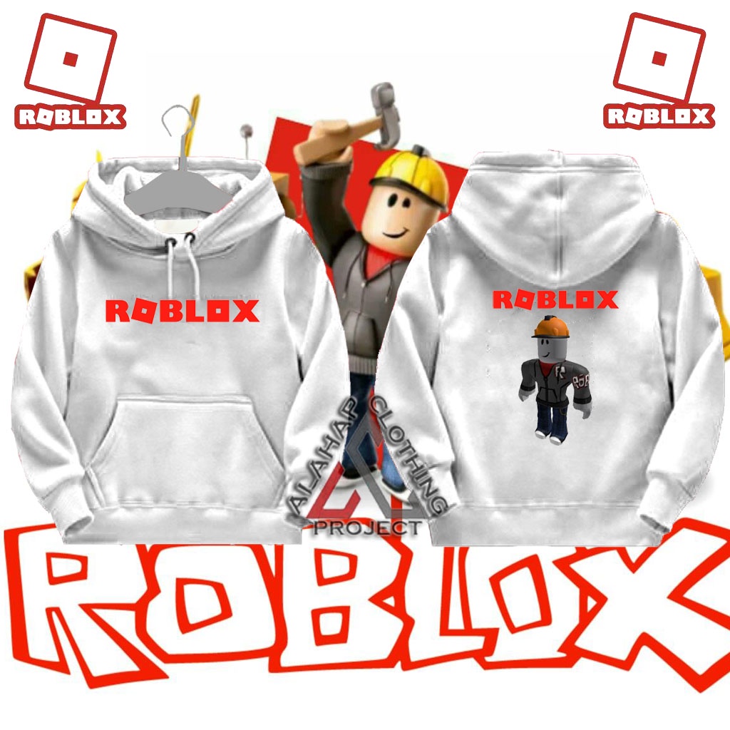 Jaket Anak Hoodie Anak Sweater Anak ROBLOX Thunder builder - Alahap clothing