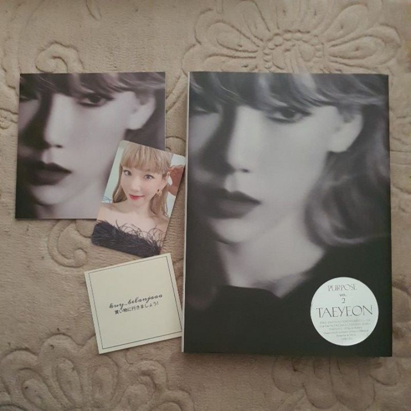 Album Taeyeon PURPOSE vol.2 UNSEALED