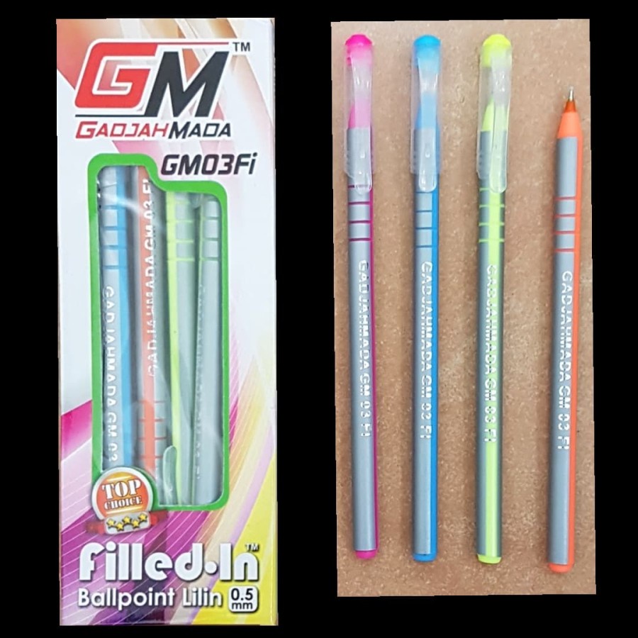 

pulpen GM03FI hitam