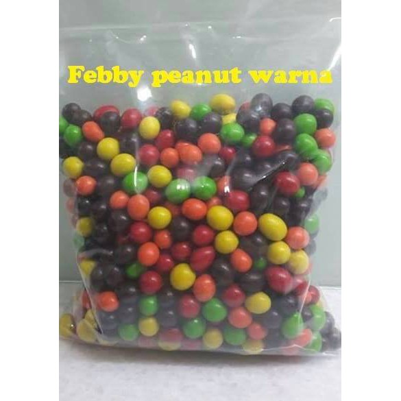 

coklat febbie lagie peanut warna