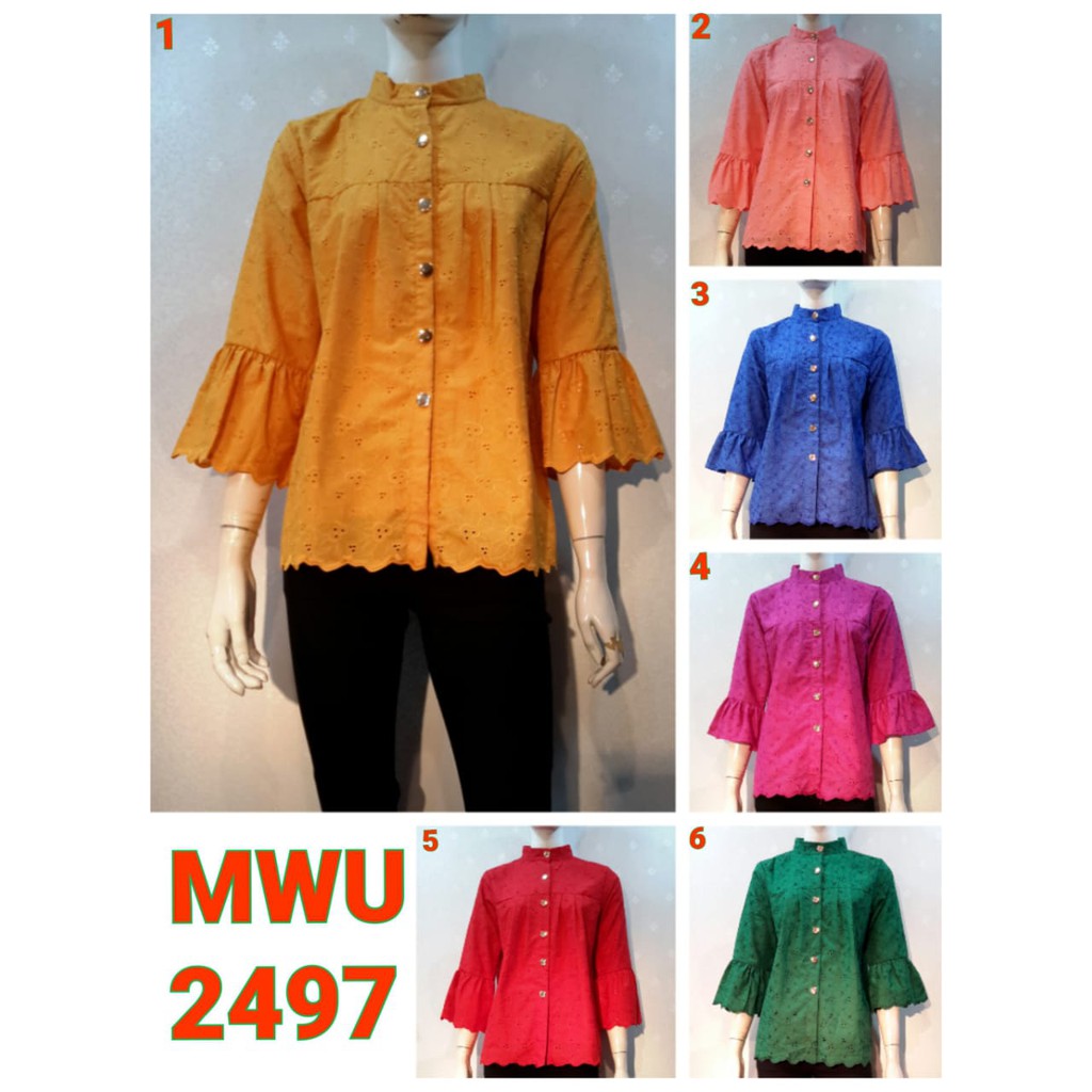 [MWU 2497] Blus/Blouse/Baju/Dress Murah