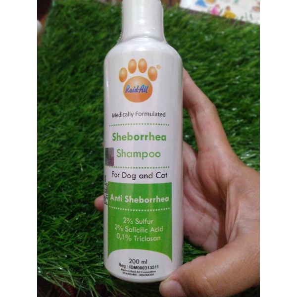 Shampoo kucing anjing raid all Medicaly