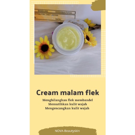 CREAM MALAM FLEK / SKINCARE / NOVA-BEAUTYSKIN / ECER